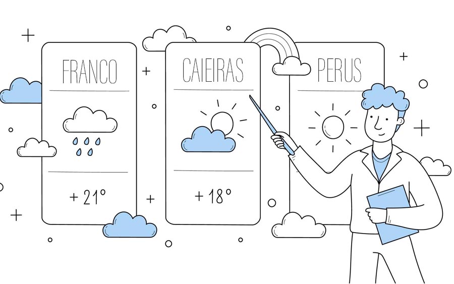 Confira a previsão do tempo em Caieiras, Franco da Rocha, Mairiporã, Francisco Morato, Cajamar, Jundiaí, Perus e região.