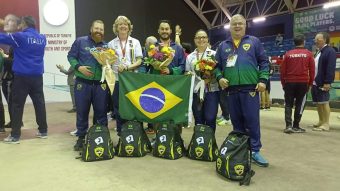 Bocha do Brasil fez bonito na Turquia. Caieirense fez parte da delegação