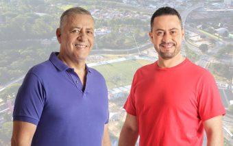 Maurici e Kiko, ‘filhos’ de Franco da Rocha, parabenizam o município pelos 78 anos