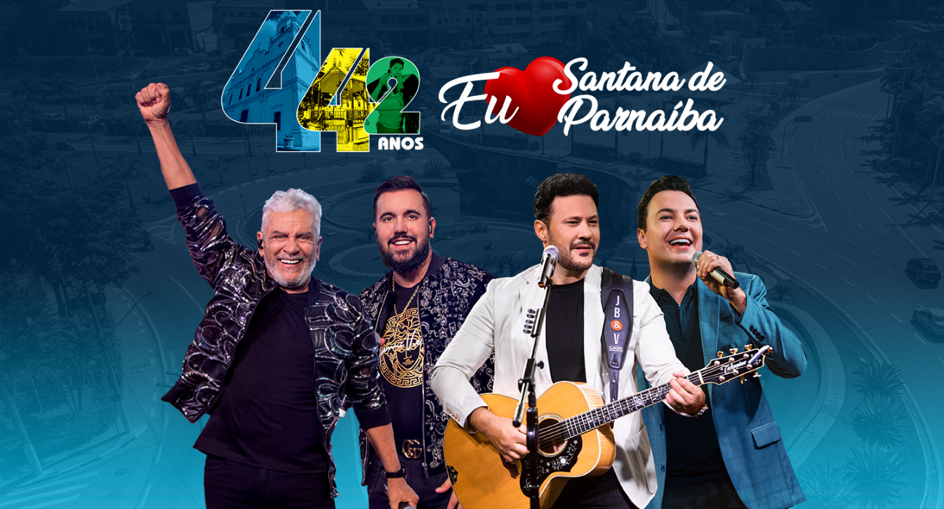 Santana de Parnaíba celebra 442 anos com grandes shows