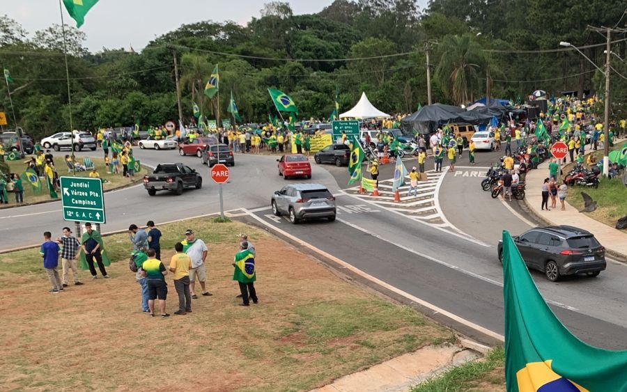 Manifestações em Jundiai ganham proporção