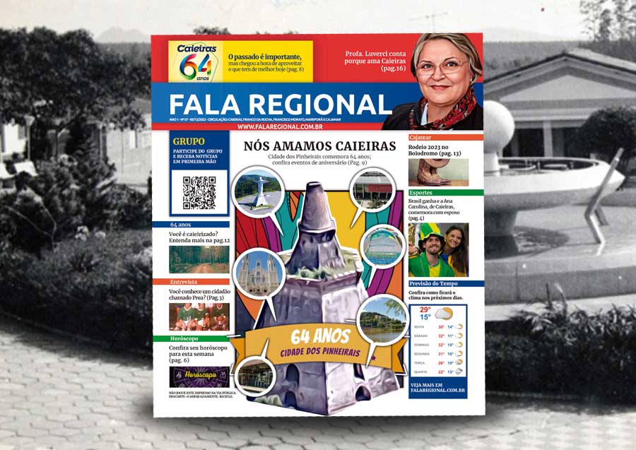 Jornal Fala Regional – ANO I – Nº 07 – Caieiras 64 anos