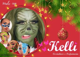 Make de Natal para entrar no clima