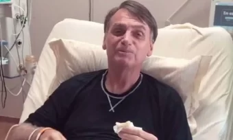 Bolsonaro foi internado num hospital nos EUA