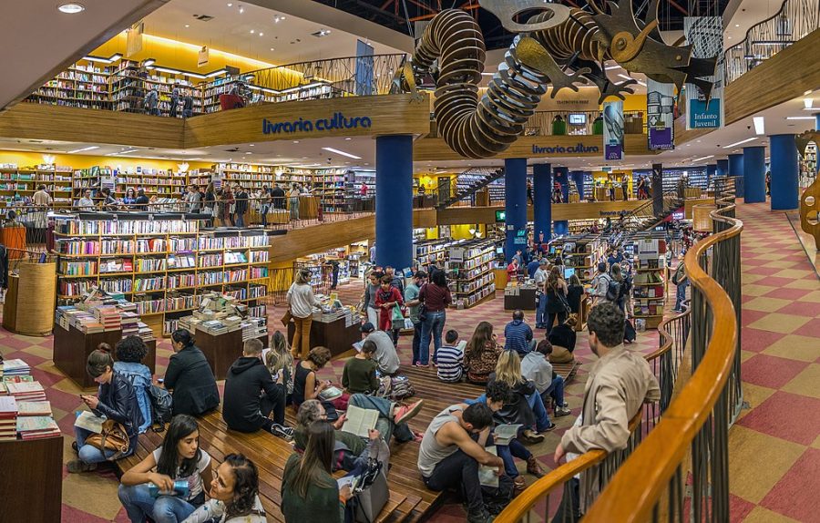 Livraria Cultura, Conjunto Nacional, Avenida Paulista, São Paulo, Brazil (Wilfredor)