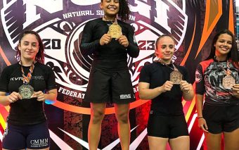 Yasmin, atleta Caieirense de JiuJitsu e Submission fatura mais títulos
