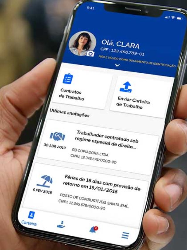 Veja Como Consultar Carteira De Trabalho Digital Pelo App - Fala Regional