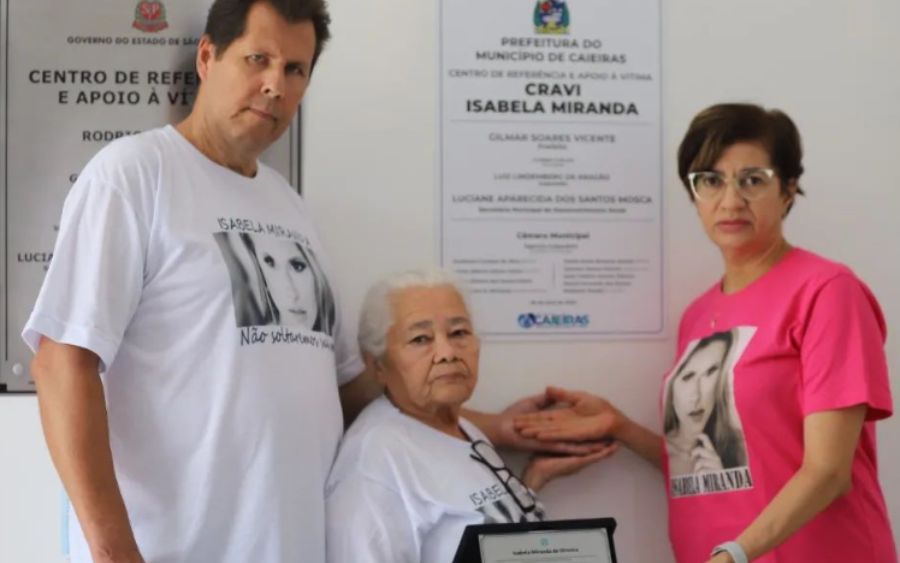 Homenagem: Isabela Miranda foi lembrada com carinho