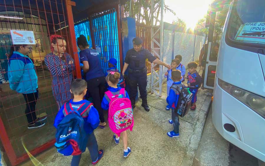 Cajamar implementou o Programa Escola Segura