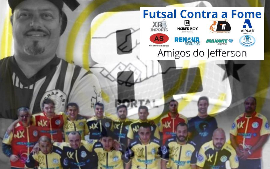 Unidos pelo futsal e pela solidariedade, ajudando a transformar vidas através do esporte 🙌⚽️🤝 #FutsalBeneficente #ResponsabilidadeSocial #JuntosSomosMaisFortes (Foto: arquivo pessoal/reprodução)