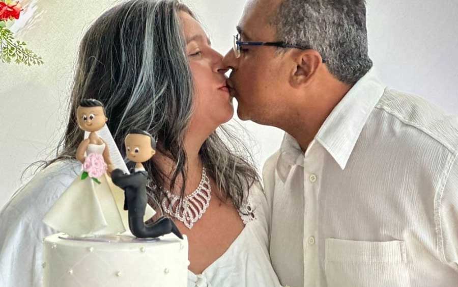 O amor venceu no Casamento Comunitário 2023 de Francisco Morato