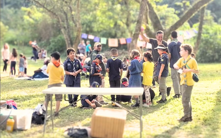 XI Caçada dos Lobinhos do Movimento Escoteiros de Caieiras promoveu diversão e aprendizagem