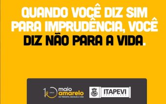 Prefeitura de Itapevi promove a Campanha Maio Amarelo para conscientizar sobre segurança no trânsito e salvar vidas