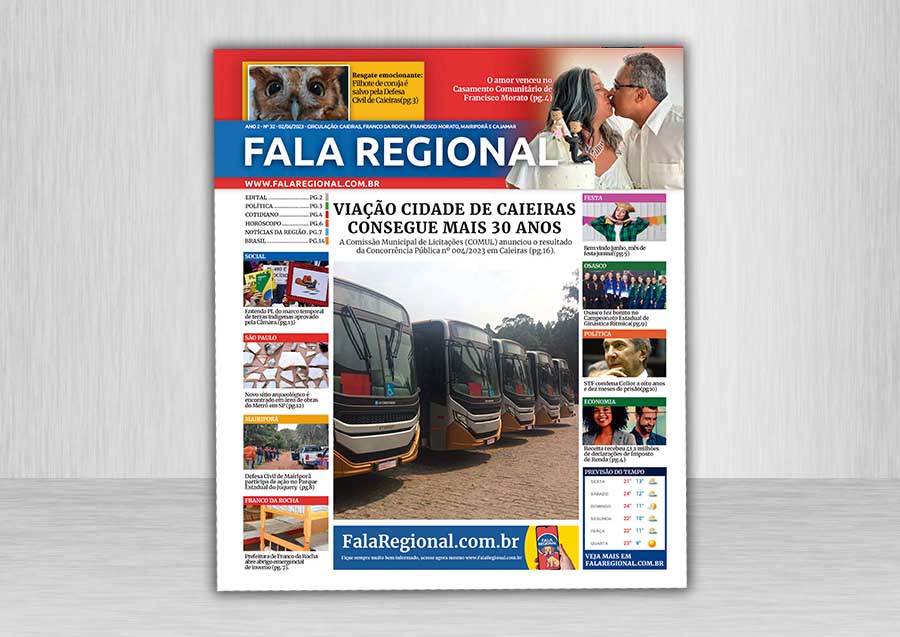 Jornal Fala Regional – Nº 32 – Junho chegou com Festa Junina e quermesse