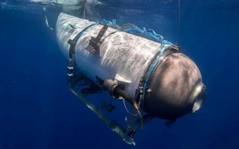 Destroços encontrados na área de busca do submarino Titan; possível ligação com o Titanic