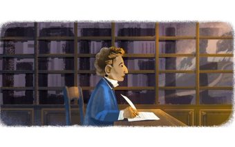 Giacomo Leopardi, poeta italiano, é homenageado pelo Google em seu 225º aniversário
