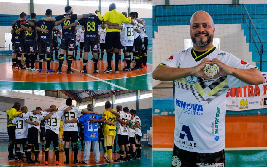 Jogo beneficente “Amigos do Jefferson, Futsal contra Fome 2023” reúne solidariedade e esporte em prol da comunidade