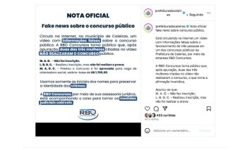 Vereadora denuncia possíveis irregularidades em concurso público municipal de Caieiras 2023