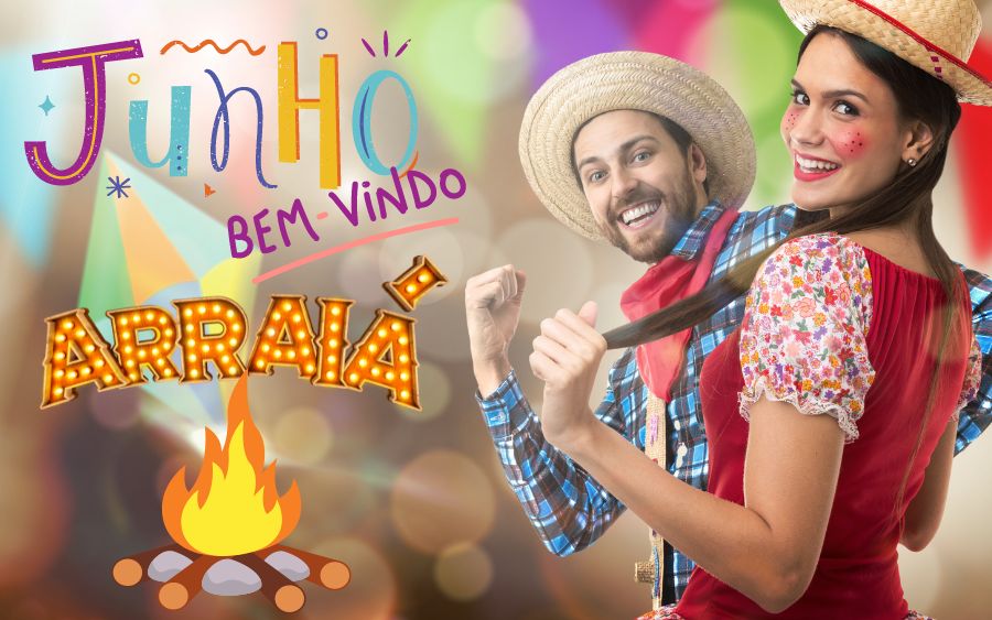 Junho, um mês repleto de festividades e celebrações, traz consigo a alegria contagiante do amor, da cultura e da fé. (Foto: reprodução)