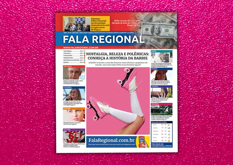 Jornal Fala Regional – Nº 40 – A nostalgia do filme da Barbie