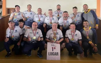 Bocha de Caieiras conquista medalha nos 65º Jogos Regionais e confirma fase de vitórias após campanha invicta em Pindamonhangaba