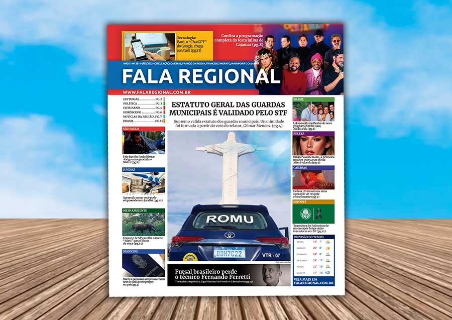 Jornal Fala Regional – Nº 38 – Estatuto Geral das Guardas Municipais: detalhes sobre as novas regulamentações e diretrizes