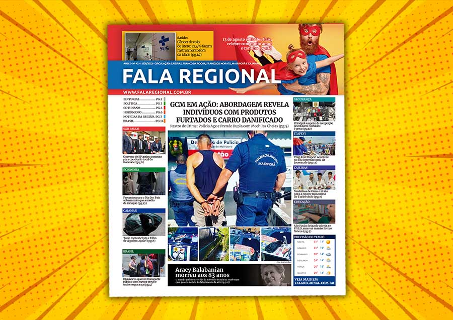Jornal Fala Regional – Nº 42 – Dia dos Pais