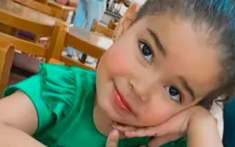 Menina Heloísa que foi baleada em uma abordagem morreu neste sábado