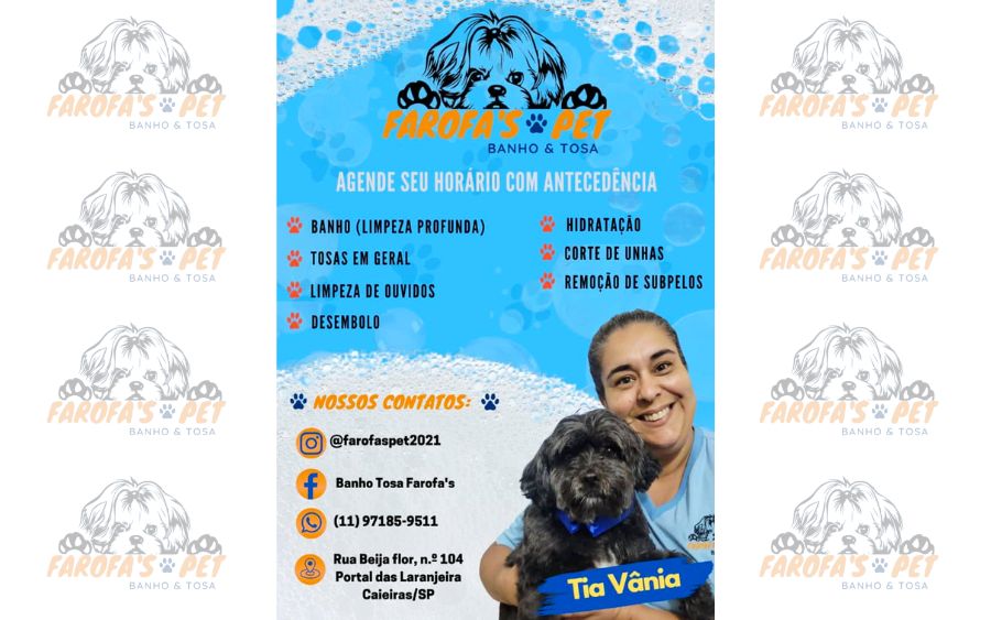 Atendemos com hora marcada.
