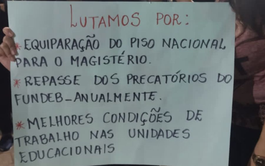 Greve dos Professores em Caieiras tem Solução?