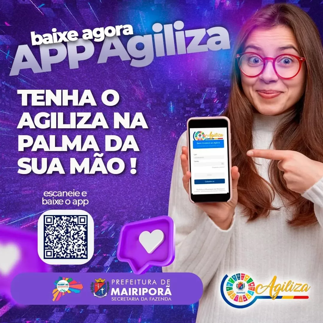 O aplicativo Agiliza, disponível no Google Play Store e em breve na Apple App Store, centraliza serviços públicos e facilita o acesso dos cidadãos, promovendo uma comunicação mais eficiente com a prefeitura.