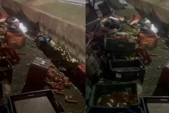 Carro desgovernado invade feira e atropela feirante em São Roque