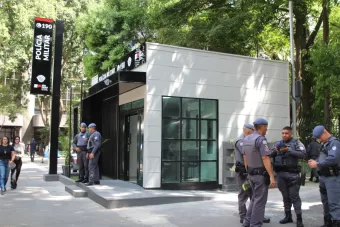 Centro de São Paulo recebe novas bases comunitárias da PM para reforçar a segurança