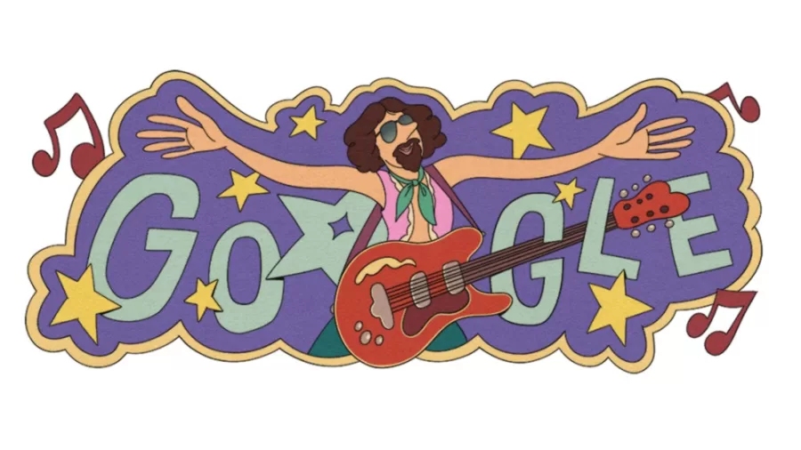 Raul Seixas é homenageado com Google Doodle e gera curiosidade sobre sua trajetória