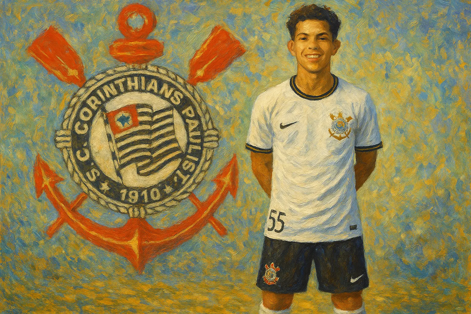 Aos 16 anos, o atleta desponta após uma campanha invicta na Liga Paulista e hoje integra uma das equipes de base mais respeitadas do estado, levando o nome da Vila Elisa para o centro das atenções esportivas.