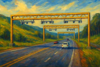 Pedágios eletrônicos automáticos entre Caieiras e Jundiaí podem custar até R$ 1,92 na SP-332