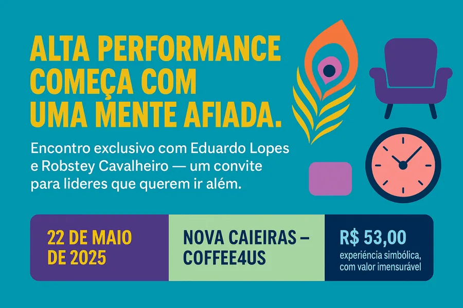 Você em Caieiras: O Encontro com Eduardo Lopes e Robstey Cavalheiro que Pode Mudar sua Carreira Acontece no Coffee4Us!