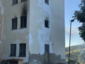 Incêndio atinge apartamento no condomínio Alberto Lazlo; não há vítimas