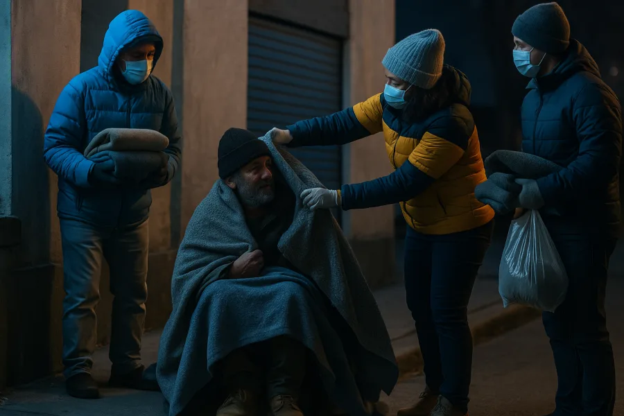 Cidades do CIMBAJU ativam rede de acolhimento e campanhas sociais diante da onda de frio de 7°C