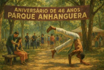 Parque Anhanguera comemora 46 anos com festa cheia de atividades gratuitas e cultura para todos