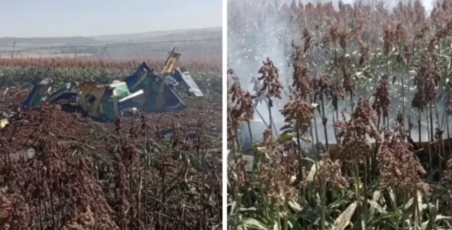 COLISÃO NO CÉU: Aviões da Esquadrilha da Fumaça batem em voo e um cai no interior de SP