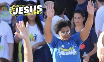 Marcha para Jesus 2025 em Caieiras terá trajeto com fé, Soraya Moraes e shows na rua