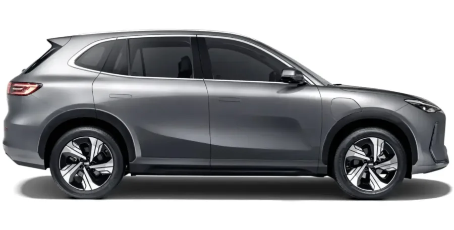 O EX5 traz motor dianteiro de 218 cv e bateria de 60,2 kWh. A versão Pro roda até 413 km com uma carga, enquanto a Max oferece 349 km com mais itens de conforto.