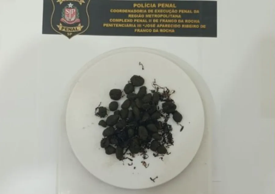 Franco da Rocha: Droga é enviada por mãe de preso em embalagens de fumo