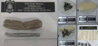Duas mulheres são flagradas com drogas em presídios de Franco da Rocha em fim de semana seguido