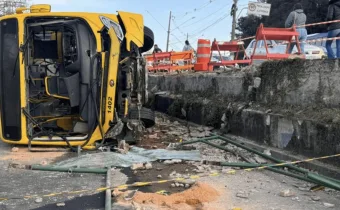 Ônibus despenca de rodovia em Jundiaí após mal súbito de motorista e fere 37 passageiros