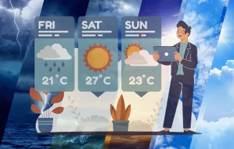 Chuva chega com força no sábado e Caieiras enfrenta mínima de 8°C no domingo de agosto