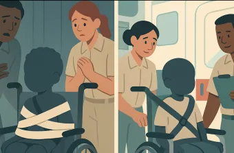 Criança amarrada com ataduras em ambulância de Francisco Morato; prefeitura abre sindicância e promete reforço imediato de protocolos de segurança