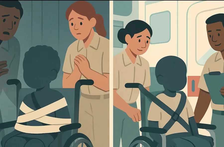 Criança amarrada com ataduras em ambulância de Francisco Morato; prefeitura abre sindicância e promete reforço imediato de protocolos de segurança