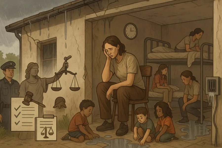 Caieiras: coluna denuncia ‘calamidade’ no SAICA e pede interdição por risco, lotação e alagamentos